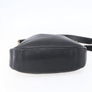 GUCCI Bamboo Shoulder Bag Leather 2way Black Gold 001 3754 1639 Auth 149973-5