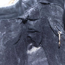 GUCCI Bamboo Shoulder Bag Leather 2way Black Gold 001 3754 1639 Auth 149973-22