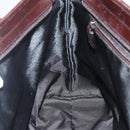 GUCCI GG Canvas Tote Bag Brown Silver 34339 Auth 149975-20