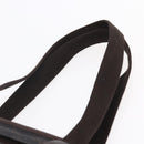 GUCCI GG Canvas Tote Bag Brown Silver 34339 Auth 149975-8