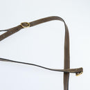 GUCCI GG Supreme Web Sherry Line Bag PVC Beige Gold 89 02 032 Auth 149979-6