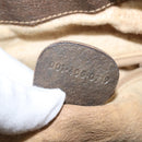 GUCCI GG Supreme Shoulder Bag PVC Beige Gold Auth 149980-12