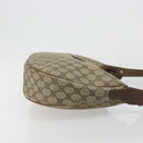 GUCCI GG Supreme Schoudertas PVC Beige Goud Auth 149980-3