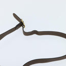 GUCCI GG Supreme Shoulder Bag PVC Beige Gold Auth 149980-8