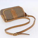 GUCCI Micro GG Supreme Shoulder Bag PVC Beige Gold Auth 149981-7