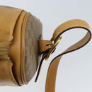 GUCCI Micro GG Supreme Shoulder Bag PVC Beige Gold 001 58 4001 Auth 149982-9