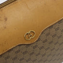 GUCCI Micro GG Supreme Shoulder Bag PVC Beige Gold 001 58 4001 Auth 149982-18