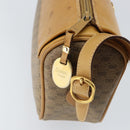GUCCI Micro GG Supreme Shoulder Bag PVC Beige Gold 001 58 4001 Auth 149982-19