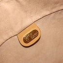 GUCCI Micro GG Supreme Shoulder Bag PVC Beige Gold 001 58 4001 Auth 149982-20