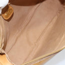 GUCCI Micro GG Supreme Shoulder Bag PVC Beige Gold 001 58 4001 Auth 149982-11