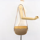 GUCCI Micro GG Supreme Shoulder Bag PVC Beige Gold 001 58 4001 Auth 149982-23