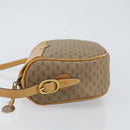 GUCCI Micro GG Supreme Shoulder Bag PVC Beige Gold 001 58 4001 Auth 149982-4