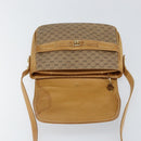 GUCCI Micro GG Supreme Shoulder Bag PVC Beige Gold Auth 149983-9