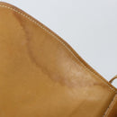 GUCCI Micro GG Supreme Shoulder Bag PVC Beige Gold Auth 149983-10