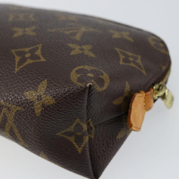 LOUIS VUITTON Monogram Pochette Cosmetic PM Pouch M43998 LV Auth 149984