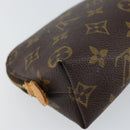 LOUIS VUITTON Monogram Pochette Cosmetic PM Pouch M43998 LV Auth 149984-16