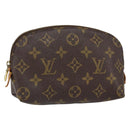 LOUIS VUITTON Monogram Pochette Cosmetic PM Pouch M43998 LV Auth 149984-1