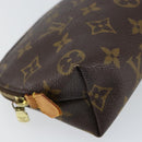 LOUIS VUITTON Monogram Pochette Cosmetic PM Pouch M43998 LV Auth 149984-14