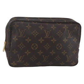 LOUIS VUITTON Monogram Trousse Toilette 23 Clutch Bag M47524 LV Auth 149985