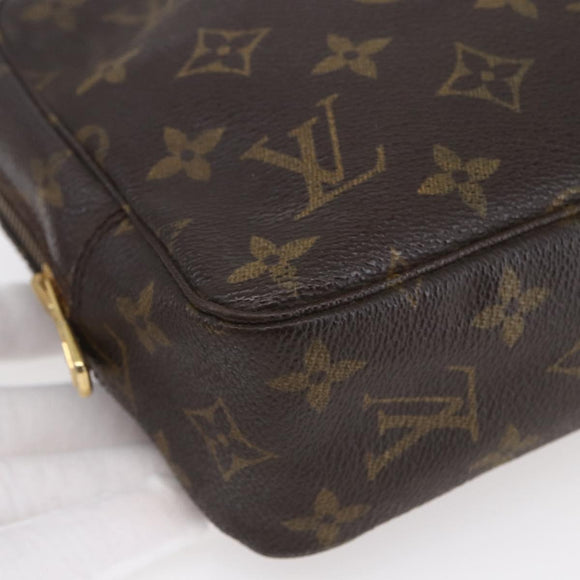 LOUIS VUITTON Monogram Trousse Toilette 23 Clutch Bag M47524 LV Auth 149985