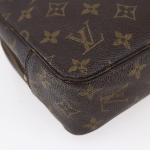 LOUIS VUITTON Monogram Trousse Toilette 23 Clutch Bag M47524 LV Auth 149985