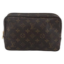 LOUIS VUITTON Monogram Trousse Toilette 23 Clutch Bag M47524 LV Auth 149985-13