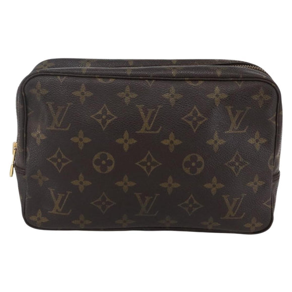 LOUIS VUITTON Monogram Trousse Toilette 23 Clutch Bag M47524 LV Auth 149985