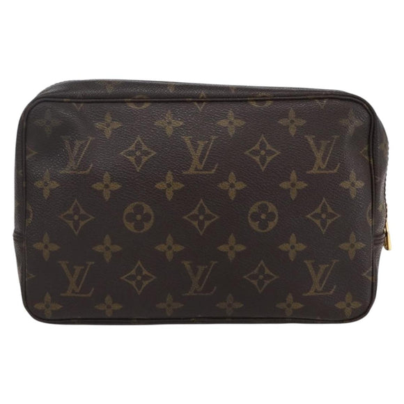 LOUIS VUITTON Monogram Trousse Toilette 23 Clutch Bag M47524 LV Auth 149985