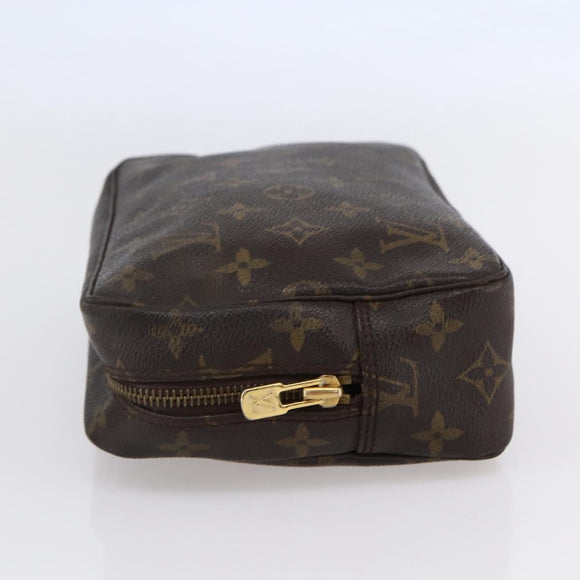 LOUIS VUITTON Monogram Trousse Toilette 23 Clutch Bag M47524 LV Auth 149985