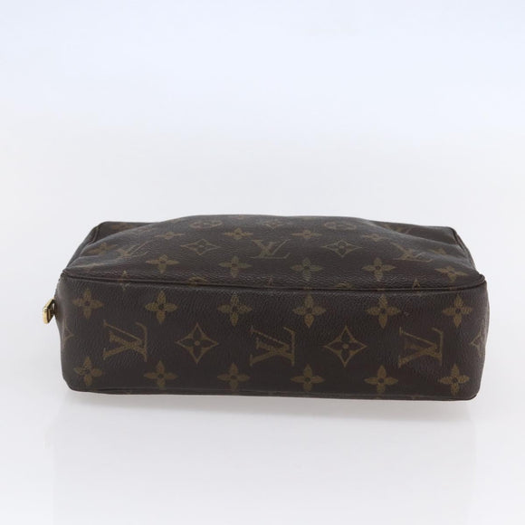 LOUIS VUITTON Monogram Trousse Toilette 23 Clutch Bag M47524 LV Auth 149985