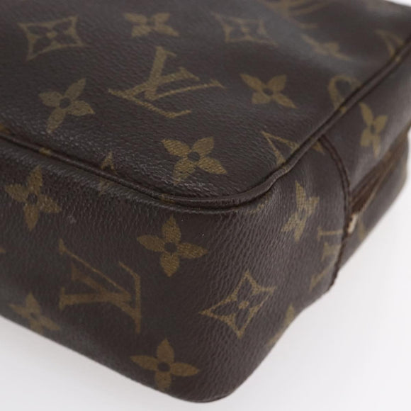 LOUIS VUITTON Monogram Trousse Toilette 23 Clutch Bag M47524 LV Auth 149985