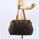 LOUIS VUITTON Monogram Batignolles Horizontal Tote Bag M51154 LV Auth 149987-22