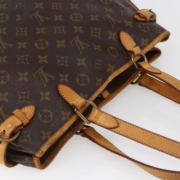 LOUIS VUITTON Monogram Batignolles Horizontal Tote Bag M51154 LV Auth 149987