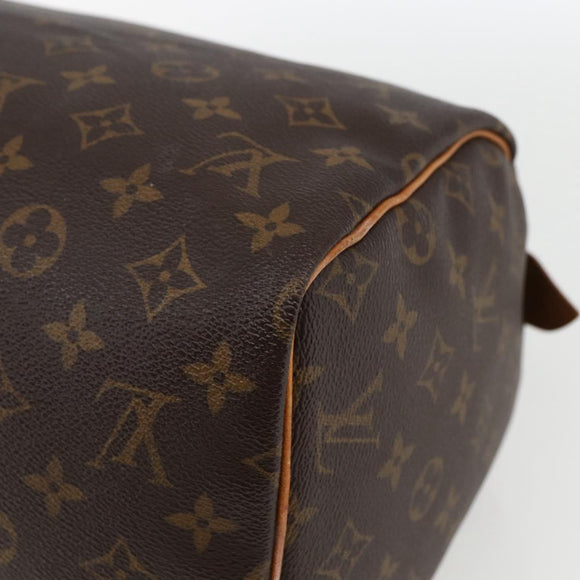 LOUIS VUITTON Monogram Speedy 30 Hand Bag M41526 LV Auth 149990V