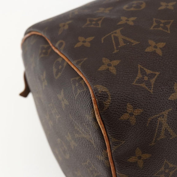 LOUIS VUITTON Monogram Speedy 30 Hand Bag M41526 LV Auth 149990