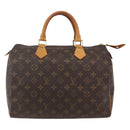 LOUIS VUITTON Monogram Speedy 30 Hand Bag M41526 LV Auth 149990V-13