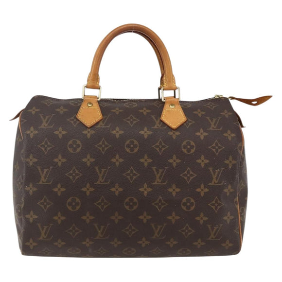 LOUIS VUITTON Monogram Speedy 30 Hand Bag M41526 LV Auth 149990V