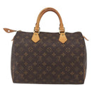 LOUIS VUITTON Monogram Speedy 30 Hand Bag M41526 LV Auth 149990-2