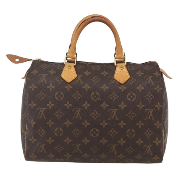 LOUIS VUITTON Monogram Speedy 30 Hand Bag M41526 LV Auth 149990