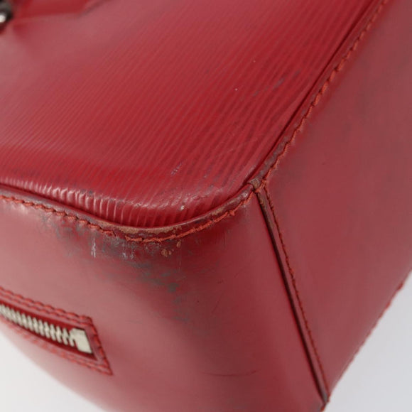 LOUIS VUITTON Epi jasmine Hand Bag Red M52087 LV Auth 149994