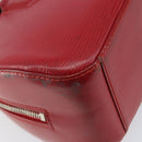 LOUIS VUITTON Epi jasmine Hand Bag Red M52087 LV Auth 149994-18