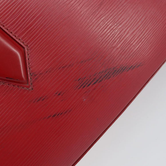 LOUIS VUITTON Epi Jasmine Handtas Rood M52087 LV Auth 149994