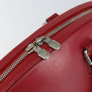 LOUIS VUITTON Epi jasmine Hand Bag Red M52087 LV Auth 149994-19