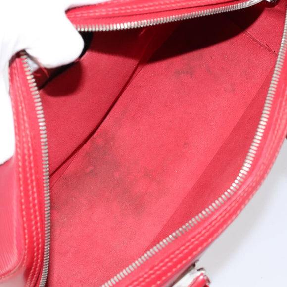 LOUIS VUITTON Epi Jasmine Handtas Rood M52087 LV Auth 149994