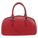 LOUIS VUITTON Epi jasmine Hand Bag Red M52087 LV Auth 149994-13