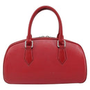 LOUIS VUITTON Epi jasmine Hand Bag Red M52087 LV Auth 149994-2