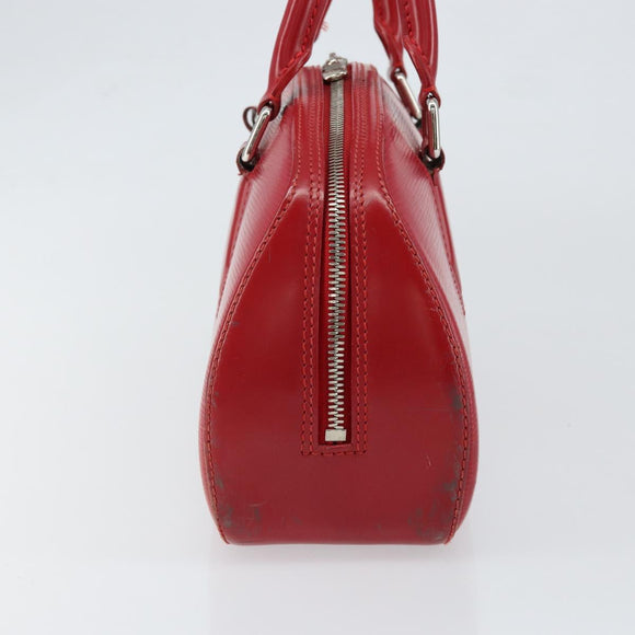 LOUIS VUITTON Epi jasmine Hand Bag Red M52087 LV Auth 149994