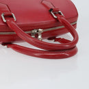 LOUIS VUITTON Epi jasmine Hand Bag Red M52087 LV Auth 149994-7
