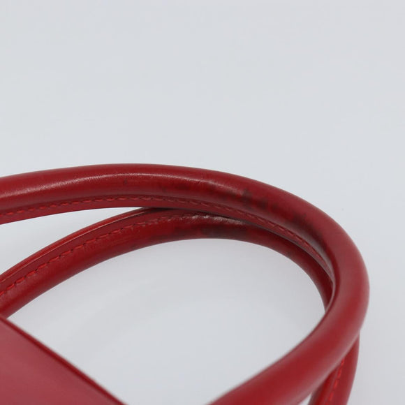 LOUIS VUITTON Epi jasmine Hand Bag Red M52087 LV Auth 149994