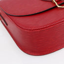 LOUIS VUITTON Epi Saint Cloud GM Shoulder Bag Red M52197 LV Auth 149995A-16